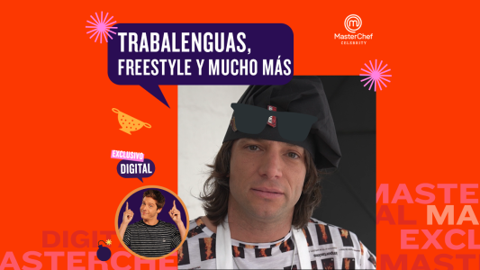 Gastón Dalmau desafió a los participantes con un trabalenguas imposible