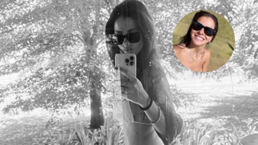 La China Suarez reafirmó su libertad grabando un video en topless