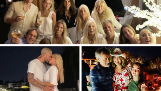 El año nuevo de los famosos: así comenzaron el 2022