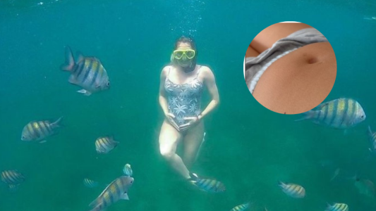 El tierno video de Mica Viciconte : "Se empieza a mover Luca Cubero"