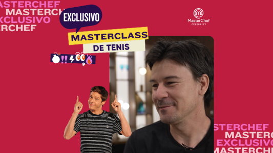 Donato tomó clases de tenis con "El Mago" Coria