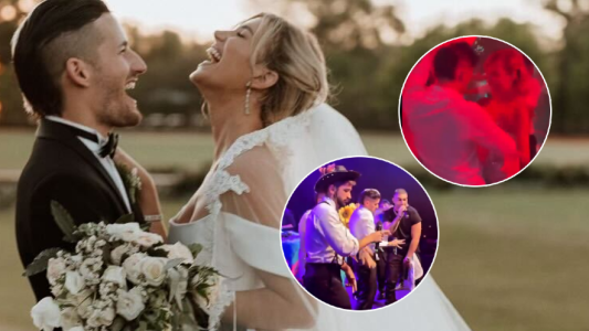 Filtran videos casamiento Ricky Montaner Stefi Roitman descontrol mucho romance