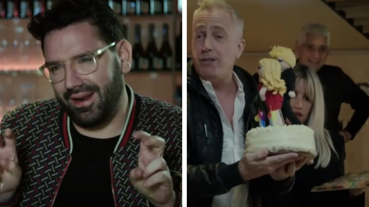 El irónico comentario de Betular sobre la torta que le regaló Flor Peña a Marley