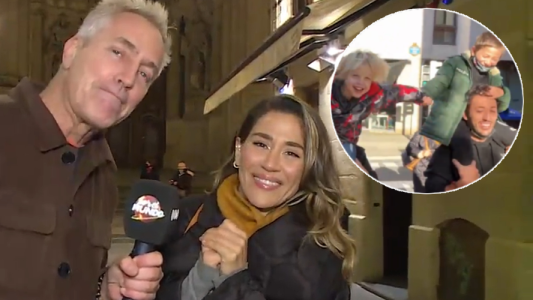 ¡Así fue el divertido reencuentro de Mirko y Momo!