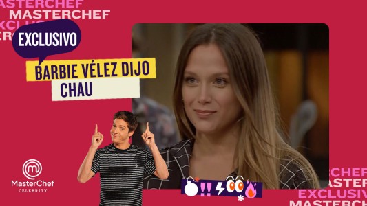 Barbie Vélez no logró superar la prueba y quedó eliminada de Masterchef Argentina