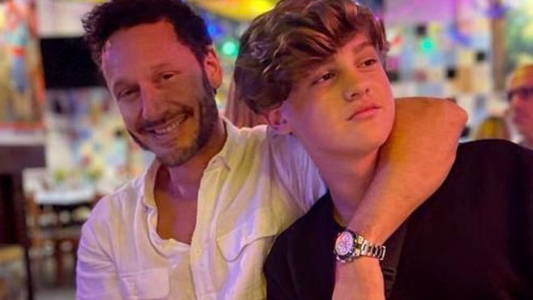 Benjamín Vicuña tuvo feliz reencuentro hijos: "¡Aguante!"