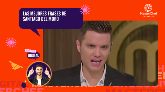 Santi del Moro nos divierte en Masterchef Argentina