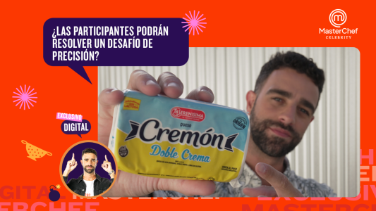 Diego Poggi desafió a Peque Pareto y Mery del Cerro con un juego de "peso exacto"