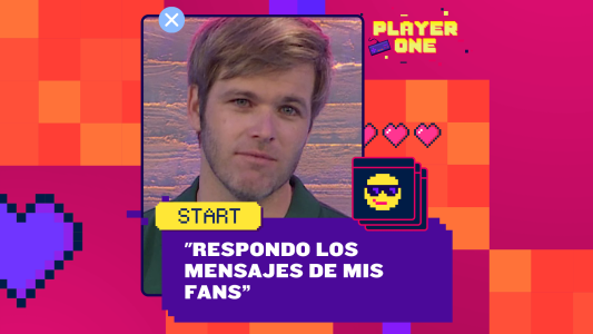 Benjamín Amadeo se animó al "sincericidio" de sus redes en Player One