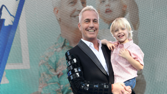 ¡Dúo imparable! Marley y Mirko presentes en la Blue Carpet de Paramount+