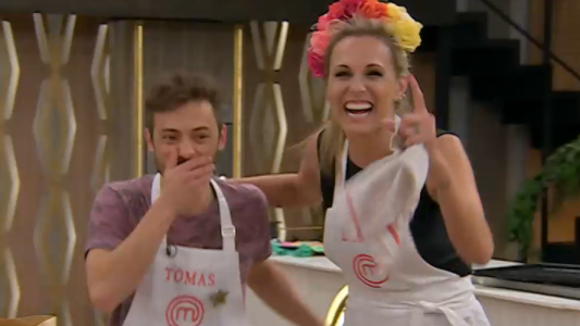 A Fonzi y Denise se les notó la borrachera