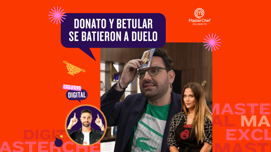 Se desató una guerra muy cómica entre Donato De Santis y Damián Betular