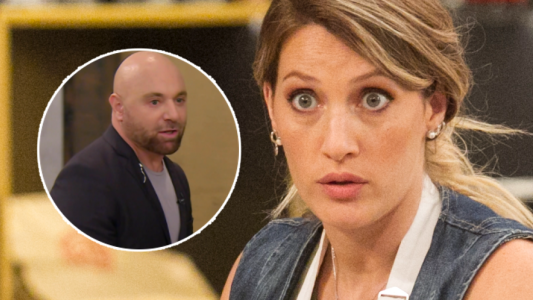 Reacción Mica Viciconte cuando Germán Martitegui dijo mal apellido