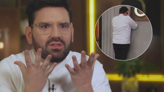 Damián Betular estalló contra participante Manos Arriba Chef