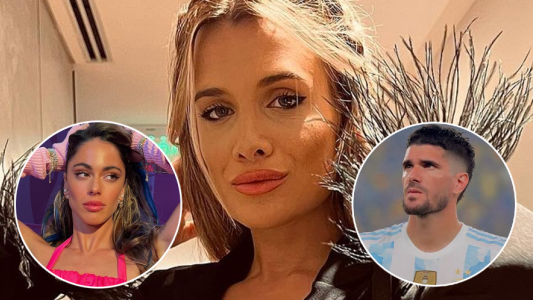 Refugio ex Rodrigo de Paul medio escándalo Tini Stoessel