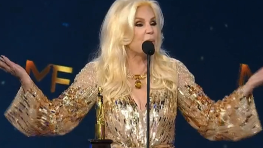 Susana Giménez agradeció Martín Fierro Brillantes: "Fueron 35 años que se me pasaron volando"