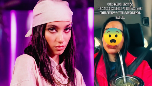 La cara que puso María Becerra al recordar a Rusher King con la China Suárez (1)