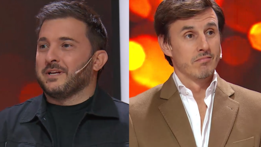 Duro cruce Diego Brancatelli Roberto García Moritán recién comenzado programa