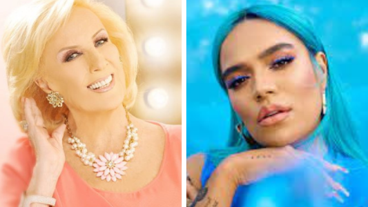 Karol G citó una reconocida frase de Mirtha Legrand en un concierto