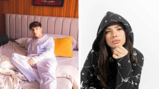 La tierno ida y vuelta de La China Suárez y Rusherking en Instagram