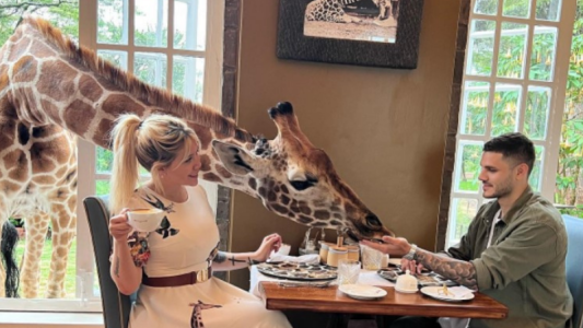 Las exóticas vacaciones de Mauro Icardi y Wanda Nara en el continente Africano