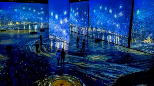 La exitosa muestra de arte: "Imagine Van Gogh" superó los 300.000 espectadores