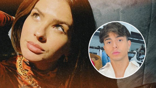 China Suárez saludó Beltrán Vicuña chicanearon Rusherking