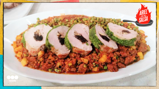 Receta de Carré con hueso al horno con costra