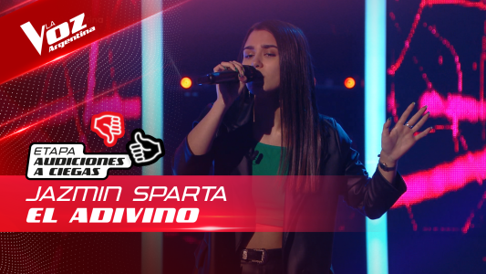 Jazmín Sparta - “El adivino” - Audiciones a Ciegas - La Voz Argentina 2022
