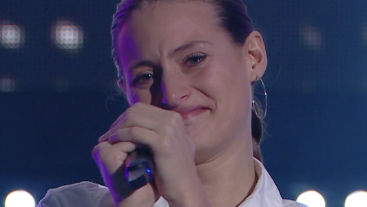 Puso llorar medio canción: qué pasó Lucía Gutiérrez Escribano