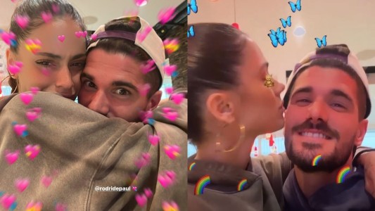 Pura pasión: el primer posteo de Tini Stoessel y De Paul en redes