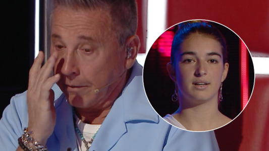 Montaner lágrimas gesto Margarita Bullrich