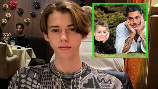 Felipe Fort publicó una foto inédita con su papá Ricardo Fort