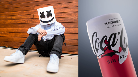 Coca-Cola ® lanza la última Coca-Cola Creation junto al ícono cultural Marshmello