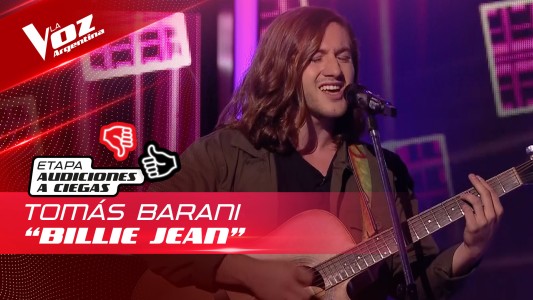 Tomás Barani - “Billie Jean” - Audiciones a Ciegas - La Voz Argentina 2022