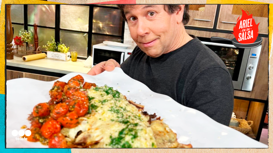 Receta de canelones de carne con salsa crema bechamel de puerros