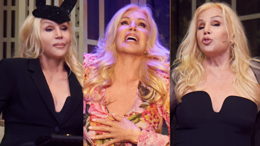 Susana Giménez furor fotos estreno "Piel de Judas"