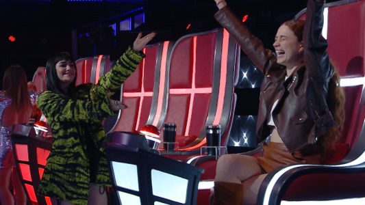 Lali otra vez robó Team Mau Ricky