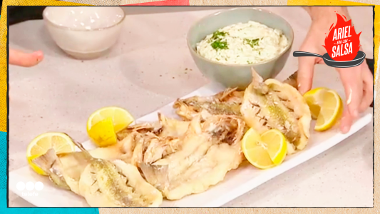Receta de pejerrey fritos con salsa tártara