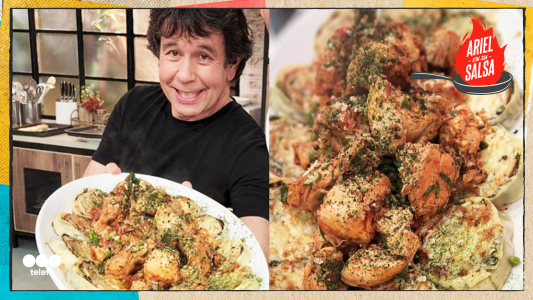 Receta de Estofado de pollo y rótolo piamontés