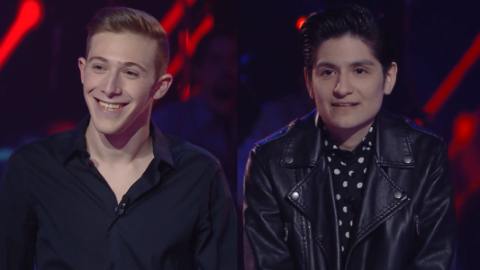 Estef e Iván se enfrentaron con un medley de Elvis Presley