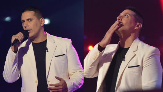 Emanuel convenció a Montaner tras cantar un clásico de Juan Gabriel