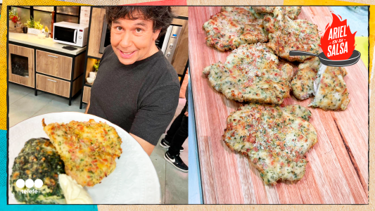 Recetas milanesas Casanova, puré duquesa mil hojas papa espinaca