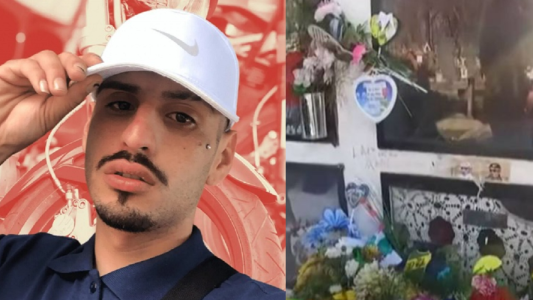 ¡Impresionante! Un fan de El Noba escuchó su voz en la tumba y lo grabó