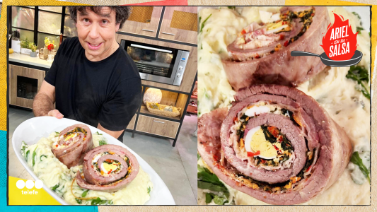 Receta de matambre arrollado al horno