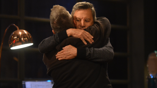 "Mi ídolo": emotivo momento Montaner Palito Ortega