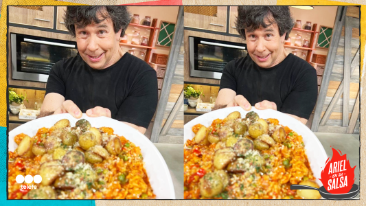 Receta de Arroz con pollo y Cobbler de manzana con salsa inglesa