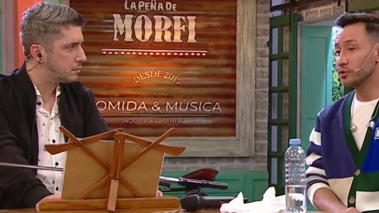 Luciano Pereyra volvió a La Peña y recordó a Gerardo Rozín