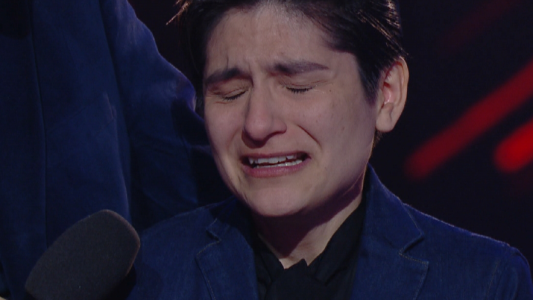 Llanto desconsolado Estef eliminada Team Lali