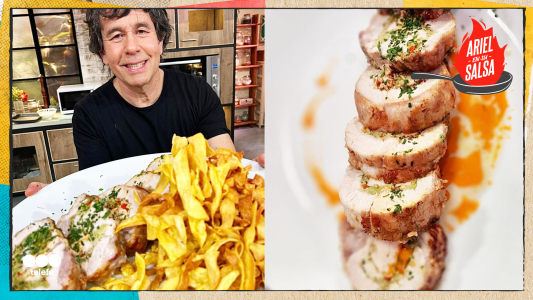 Receta con Carré de cerdo relleno